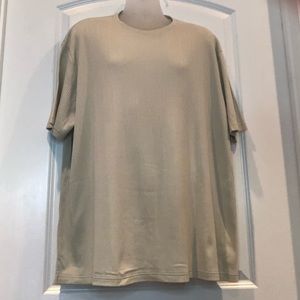 Men’s Via Europa Dress Sweater XXL Wheat